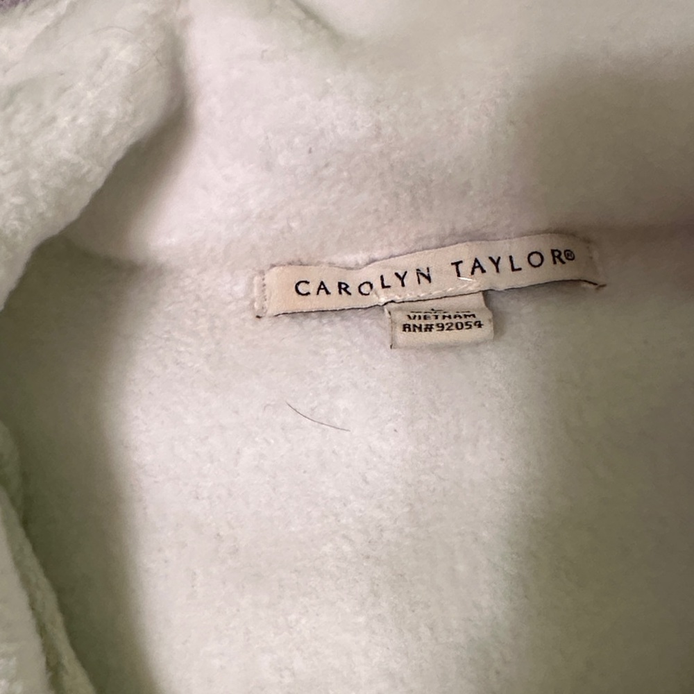 Carolyn Taylor Soft Cream Fleece Jacket
